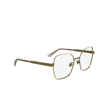 Occhiali da vista Calvin Klein CK24112 719 gold / ivory - tre quarti