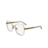 Occhiali da vista Calvin Klein CK24112 719 gold / ivory - anteprima prodotto 3/4