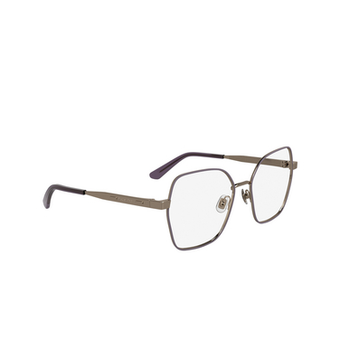 Occhiali da vista Calvin Klein CK24112 772 rose gold / lavander - tre quarti