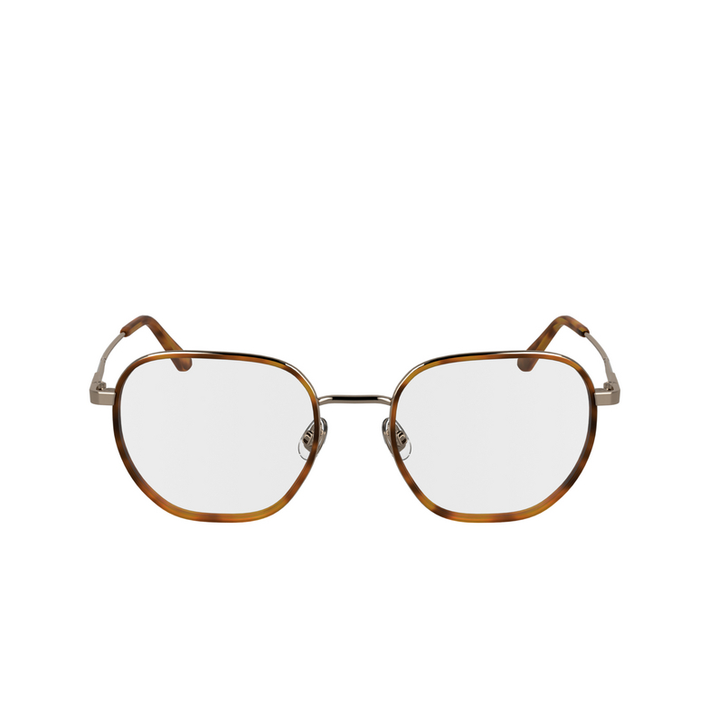 Lunettes de vue Calvin Klein CK24113 265 blonde havana - 1/4