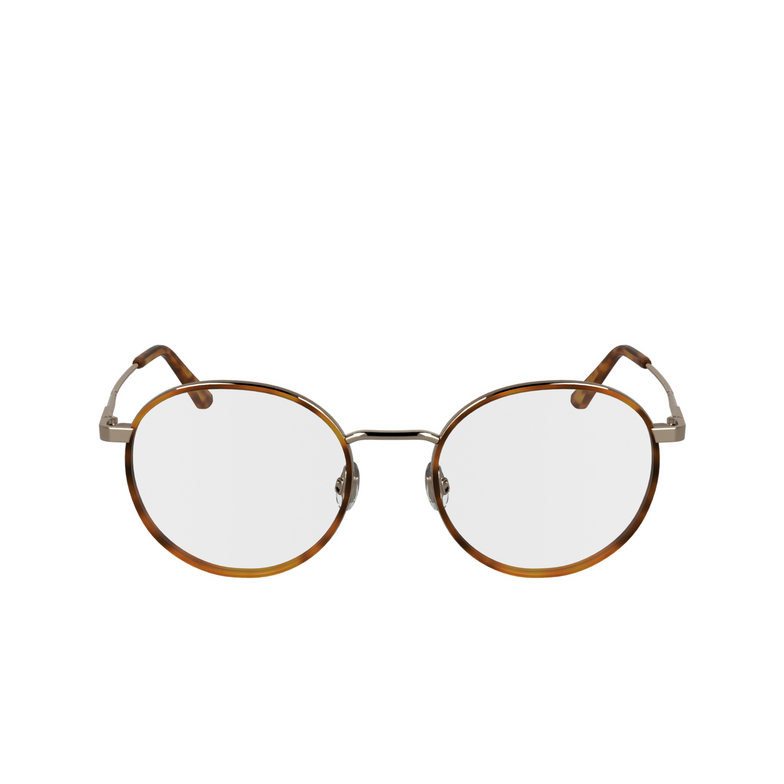 Lunettes de vue Calvin Klein CK24114 265 blonde havana - 1/4