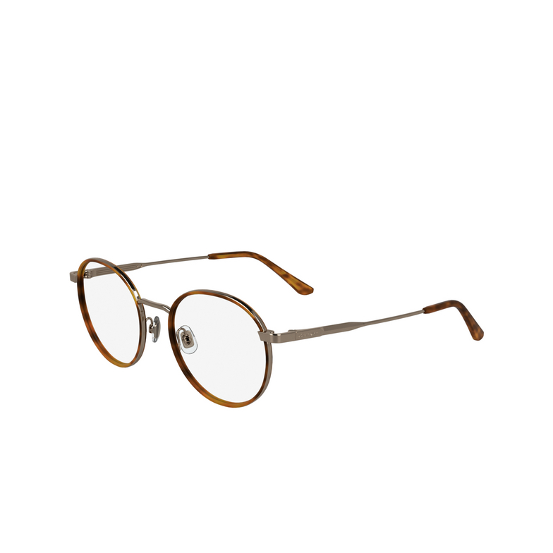 Lunettes de vue Calvin Klein CK24114 265 blonde havana - 3/4