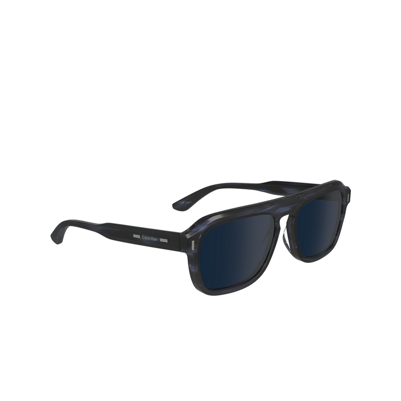 Calvin Klein CK24504S Sunglasses 416 striped blue - 2/4