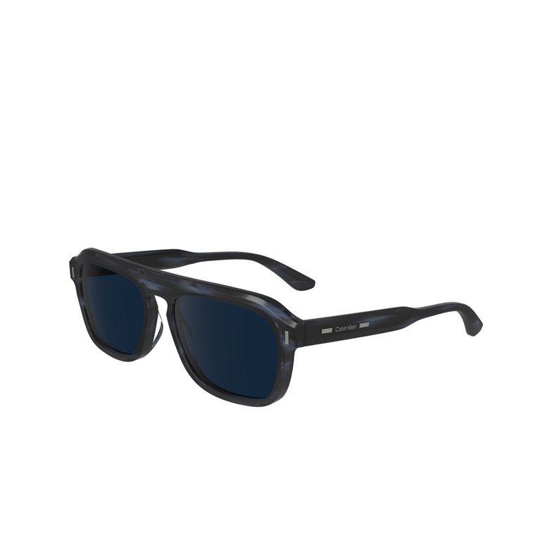 Calvin Klein CK24504S Sunglasses 416 striped blue - 3/4