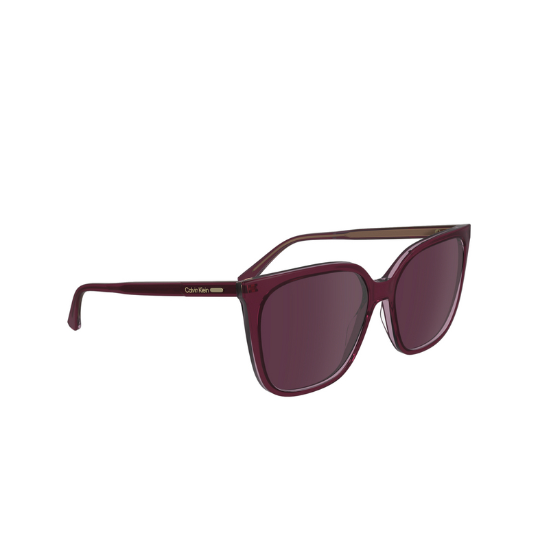 Calvin Klein CK24509S Sunglasses 613 cherry / rose - 2/4