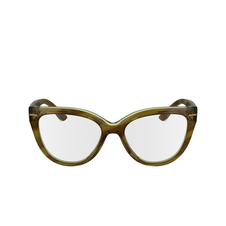 Lunettes de vue Calvin Klein CK24514 216 striped brown / yellow - 1/4