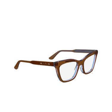 Occhiali da vista Calvin Klein CK24517 227 brown / azure - tre quarti