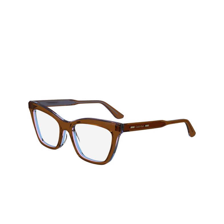 Occhiali da vista Calvin Klein CK24517 227 brown / azure - 3/4
