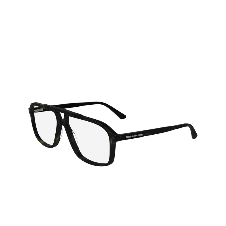 Lunettes de vue Calvin Klein CK24518 341 khaki havana - 3/4