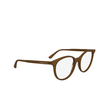 Occhiali da vista Calvin Klein CK24543 278 light brown - tre quarti
