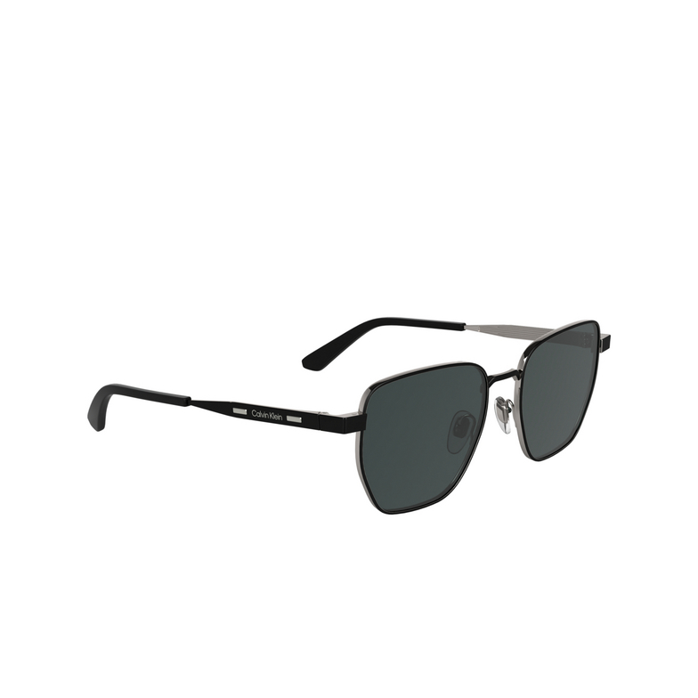 Lunettes de soleil Calvin Klein CK25100S 002 matte black - 2/3