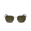 Calvin Klein CK25100S Sunglasses 045 matte silver - product thumbnail 1/3