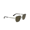 Lunettes de soleil Calvin Klein CK25100S 045 matte silver - Vignette du produit 2/3