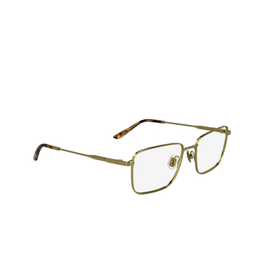 Calvin Klein CK25104 Eyeglasses 718 yellow gold - three-quarters view