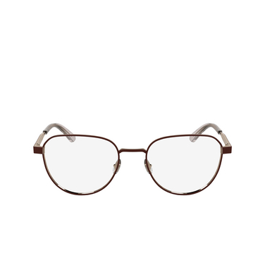 Lunettes de vue Calvin Klein CK25107 605 matte burgundy - Vue de face