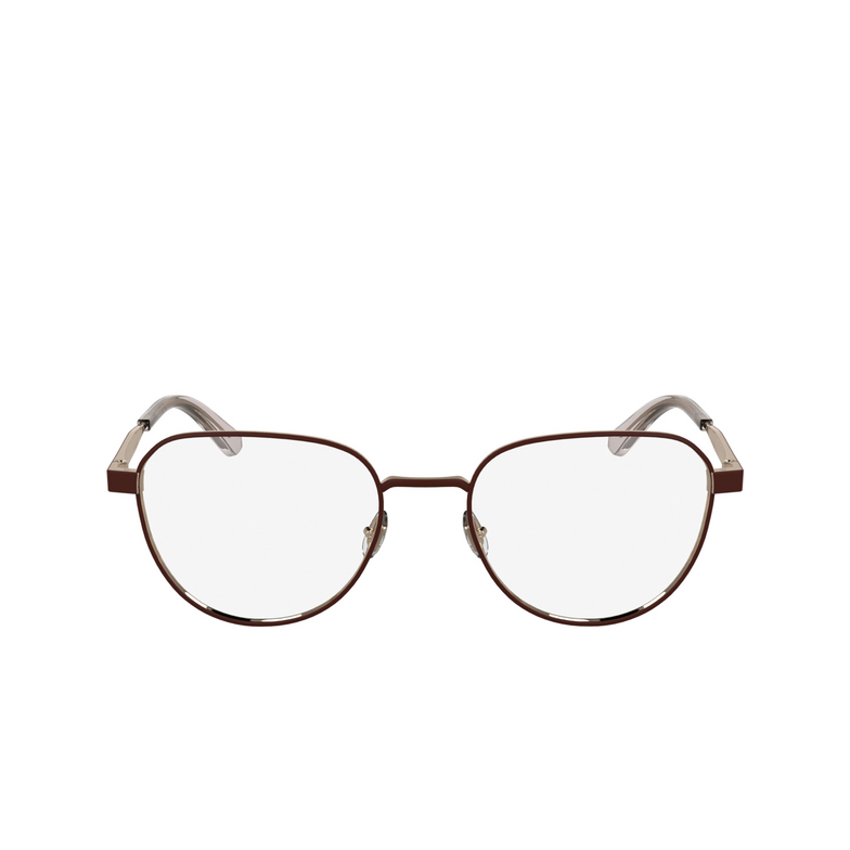 Calvin Klein CK25107 Eyeglasses 605 matte burgundy - 1/3