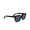 Lunettes de soleil Calvin Klein CK25500S 006 black / havana - Vignette du produit 2/3