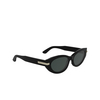 Calvin Klein CK25502S Sunglasses 001 black - product thumbnail 2/3