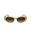 Lunettes de soleil Calvin Klein CK25502S 209 opaline beige - Vignette du produit 1/3