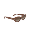 Calvin Klein CK25502S Sunglasses 601 opaline rose - product thumbnail 2/3