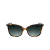 Lunettes de soleil Calvin Klein CK25504S 240 havana - Vignette du produit 1/3