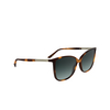 Occhiali da sole Calvin Klein CK25504S 240 havana - anteprima prodotto 2/3