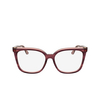 Gafas graduadas Calvin Klein CK25511 605 striped burgundy - Miniatura del producto 1/3