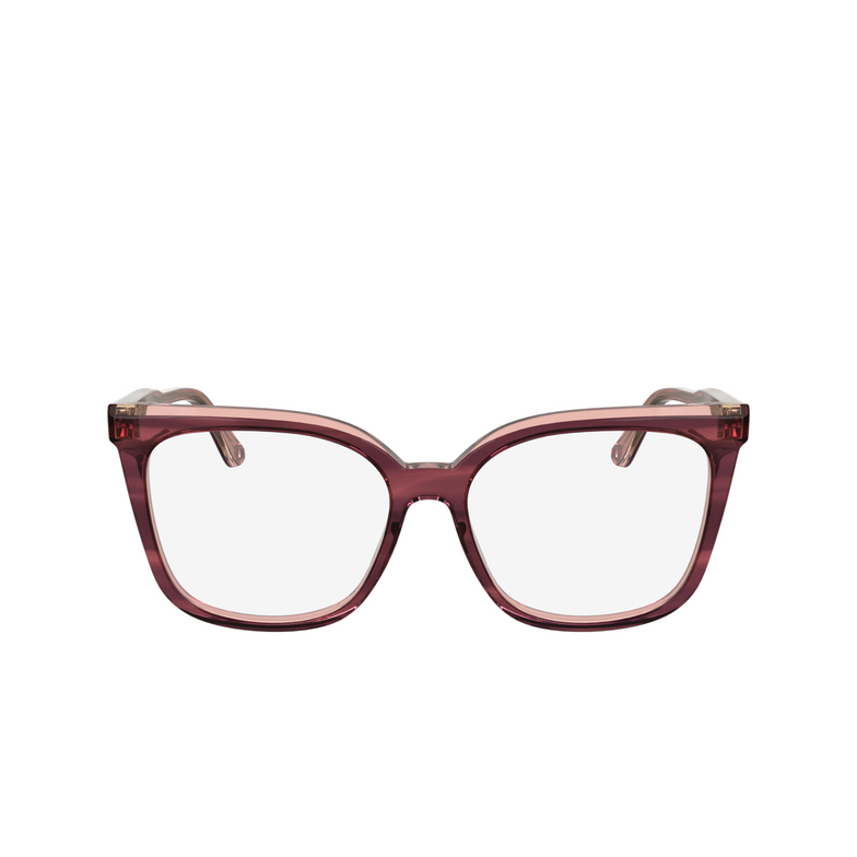 Gafas graduadas Calvin Klein CK25511 605 striped burgundy - 1/3