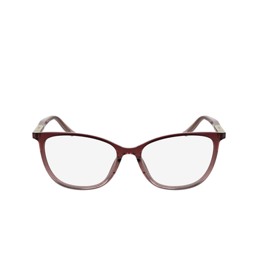 Calvin Klein CK25512 Eyeglasses 605 transparent burgundy / rose - front view