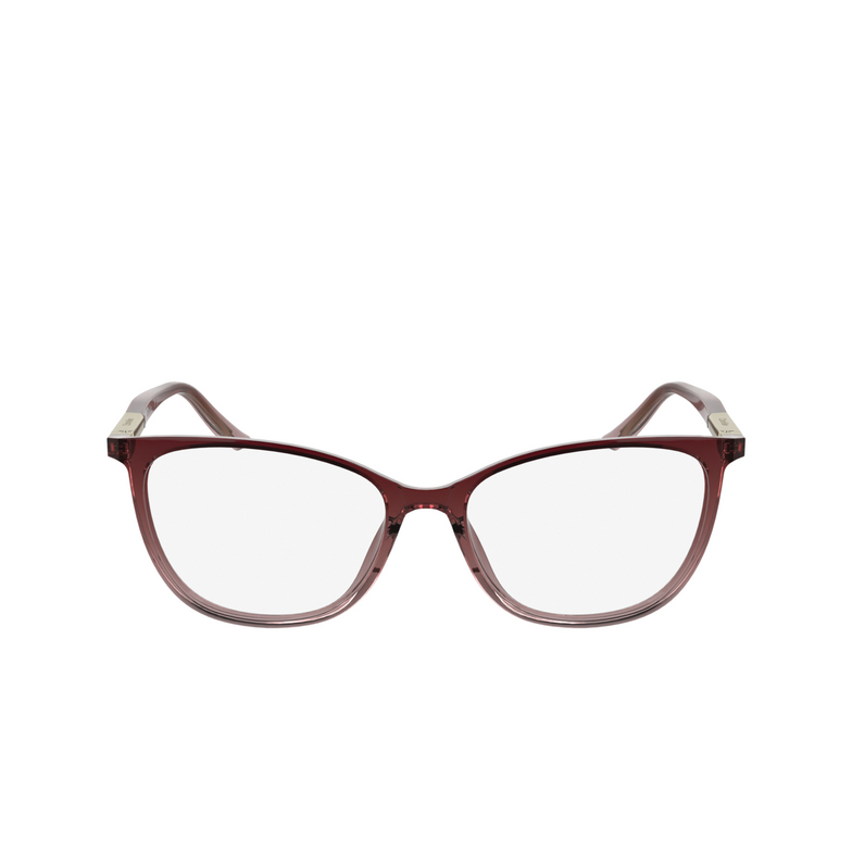 Calvin Klein CK25512 Eyeglasses 605 transparent burgundy / rose - 1/3