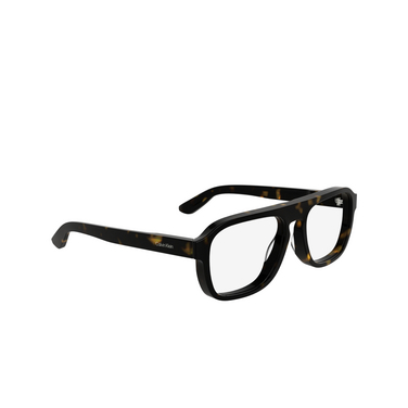 Calvin Klein CK25515 Eyeglasses 240 havana - three-quarters view