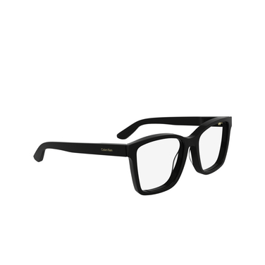 Lunettes de vue Calvin Klein CK25516 001 black - Vue trois quarts