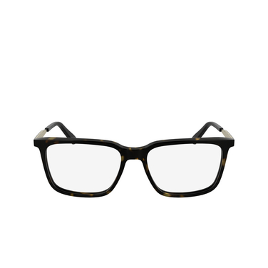 Lunettes de vue Calvin Klein CK25517 235 dark havana - Vue de face