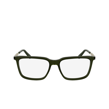 Lunettes de vue Calvin Klein CK25517 330 transparent khaki - Vue de face