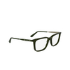 Occhiali da vista Calvin Klein CK25517 330 transparent khaki - anteprima prodotto 2/3