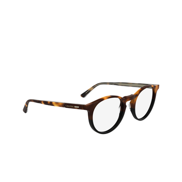 Occhiali da vista Calvin Klein CK25518 233 havana / black - tre quarti