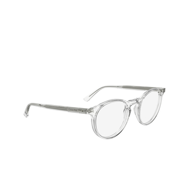 Calvin Klein CK25518 Eyeglasses 970 crystal - three-quarters view