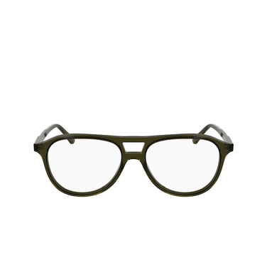 Lunettes de vue Calvin Klein CK25519 330 transparent khaki - Vue de face