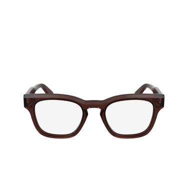 Lunettes de vue Calvin Klein CK25521 205 transparent brown - Vue de face