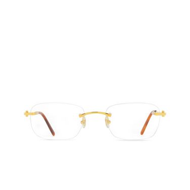 Cartier CT0050O Korrektionsbrillen 001 gold - Vorderansicht