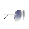 Cartier CT0065S Sunglasses 003 silver - product thumbnail 3/4