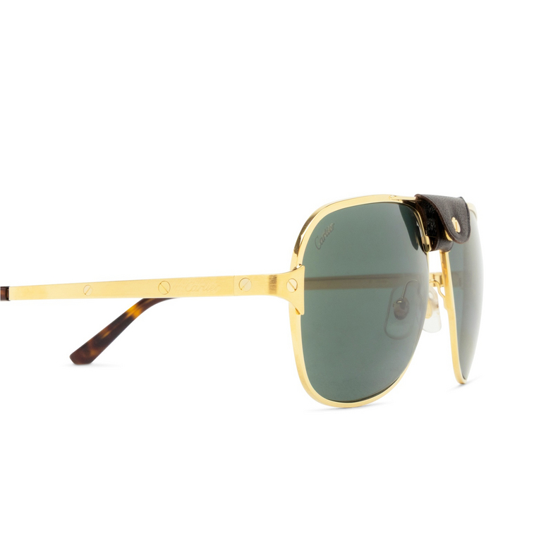 Gafas de sol Cartier CT0165S 008 gold - 3/4
