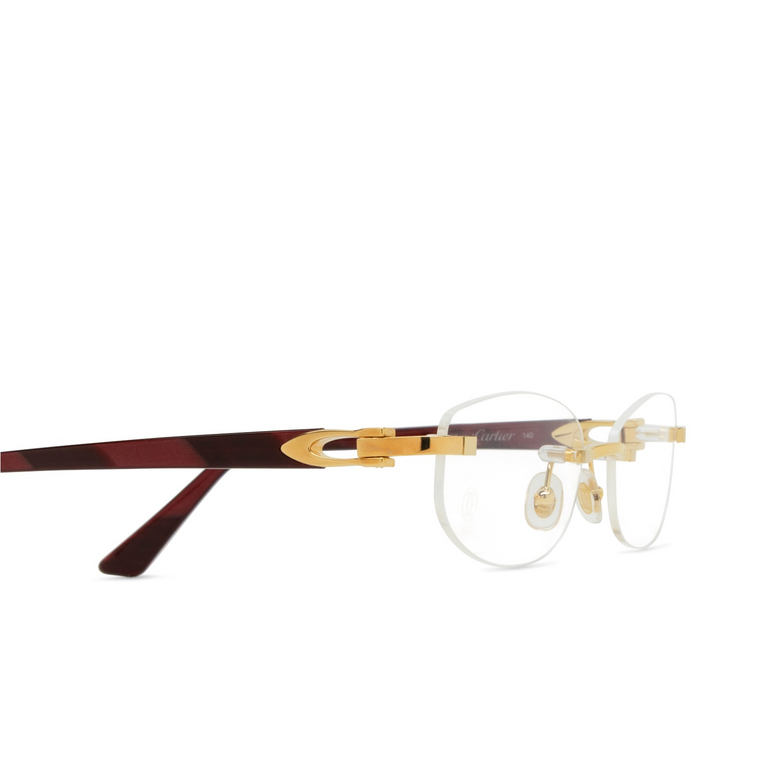 Cartier CT0318O Eyeglasses 006 gold - 3/4