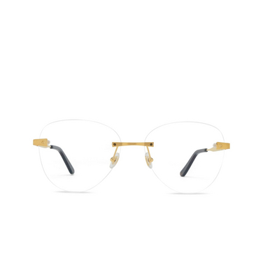 Lunettes de vue Cartier CT0338O 001 gold - Vue de face