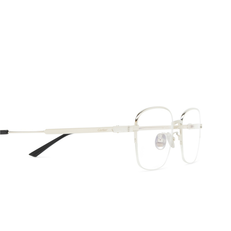Cartier CT0382O Eyeglasses 002 silver - 3/4