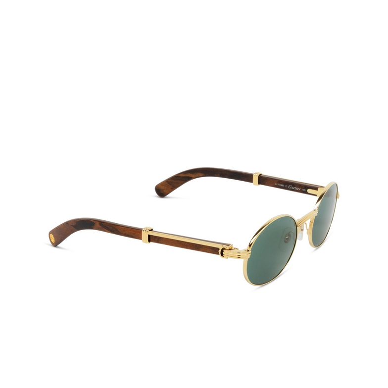 Cartier CT0464S Sunglasses 010 gold - 2/4