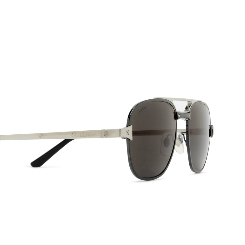 Cartier CT0477S Sunglasses 002 black - 3/4