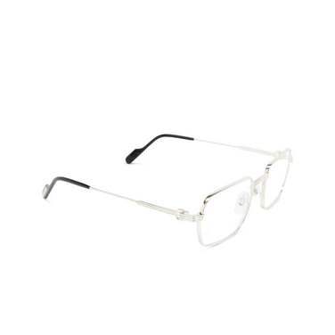 Cartier CT0483O 002 silver - three-quarters view