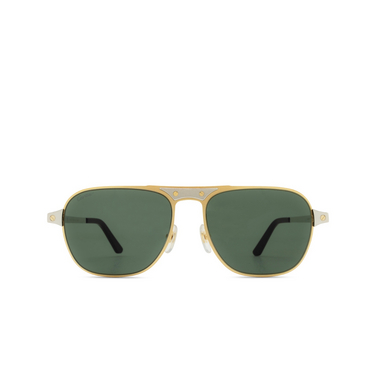 Lunettes de soleil Cartier CT0532S 002 gold - Vue de face