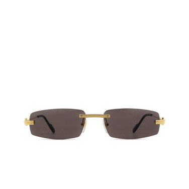 Occhiali da sole Cartier CT0535S 001 gold - frontale